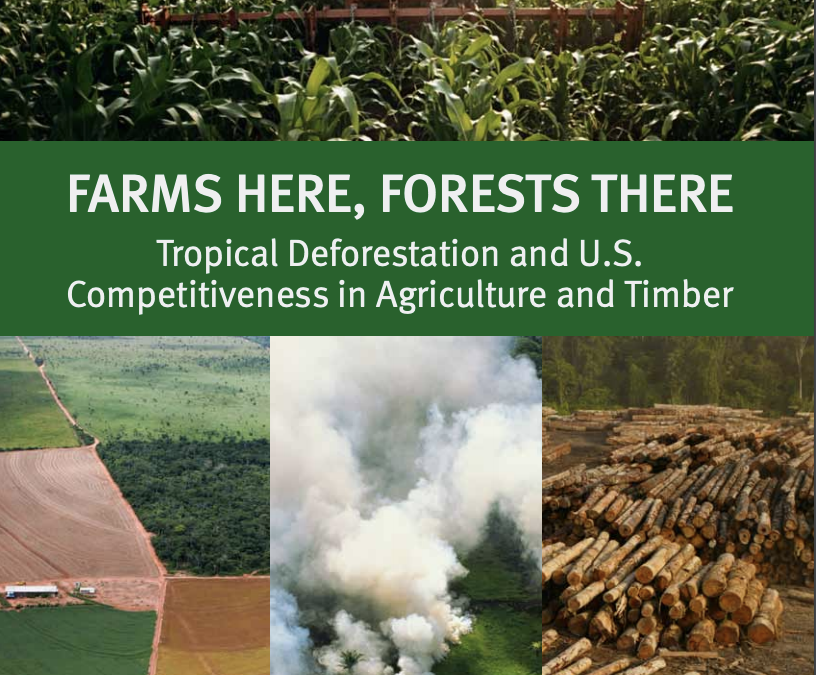 Farms Here, Forests There: Tropical Deforestation and U.S. Competitiveness in Agriculture and Timber