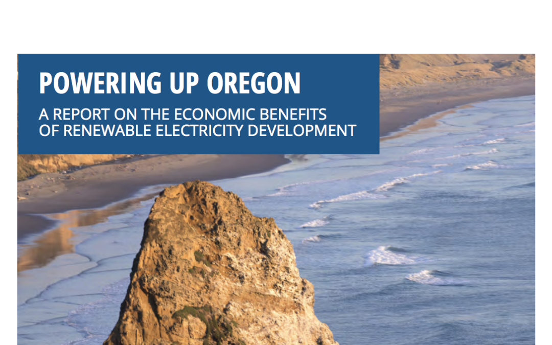 DGA Publishes Two New Reports on the Economic Benefits of Renewable Electricity Development in Oregon and Washington State