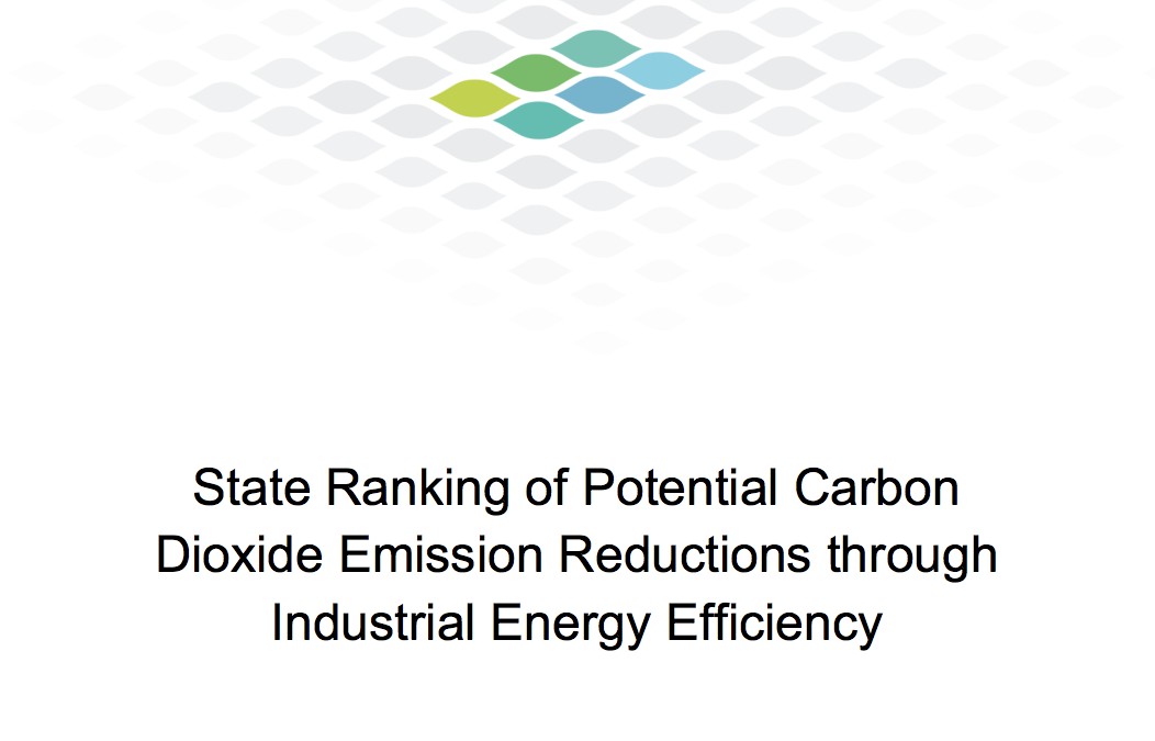 State Ranking of Potential Carbon Dioxide Emission Reductions through Industrial Energy Efficiency