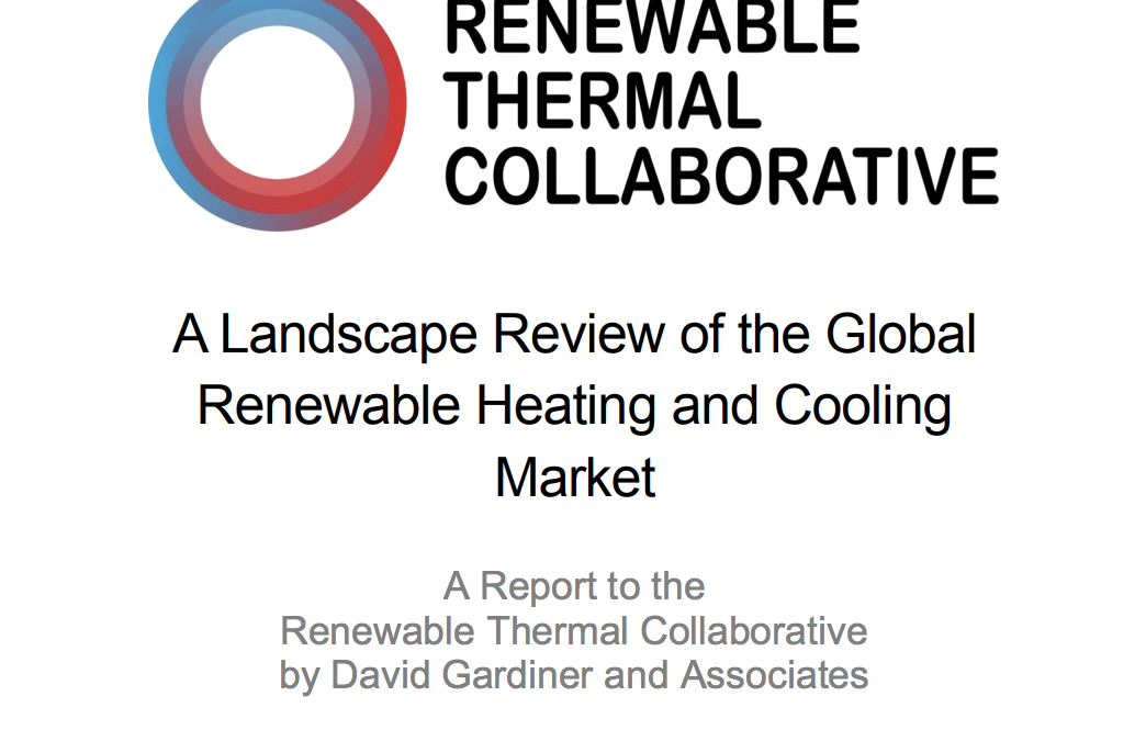 A Landscape Review of the Global Renewable Heating and Cooling Market