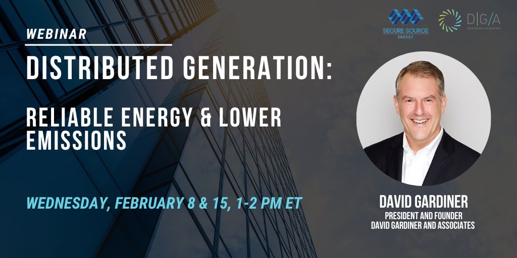 Webinar: Distributed Generation — Reliable Energy & Lower Emissions