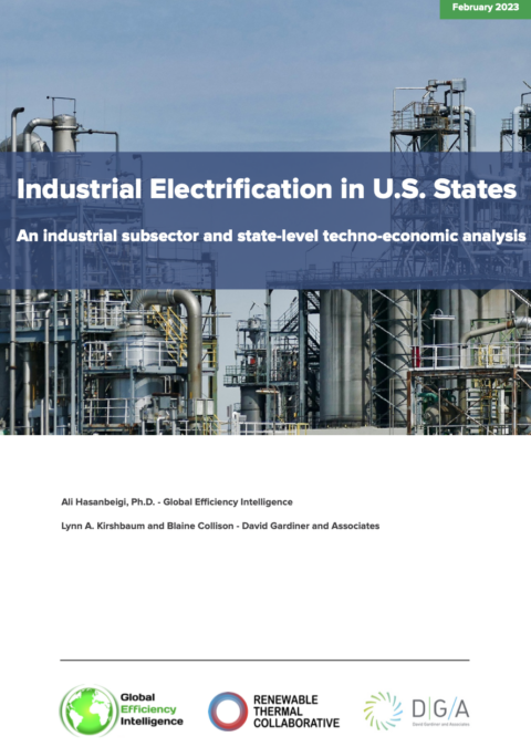 Industrial Electrification in U.S. States: An industrial subsector and state-level techno-economic analysis